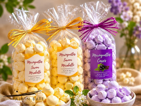 Meringuettes - ref_55 - Sachet de 100 grammes Saveur Mirabelle