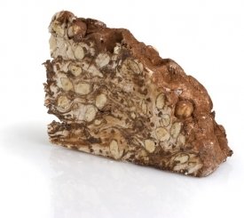 Part de Tarte de Nougat - Chocolat Poudré