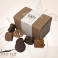 Coffret Chocolats Alain Batt - ref_489 - Ballotin de chocolats assortis (noir et lait) de 220 grammes