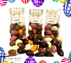 Petits oeufs de Pâques pralinés