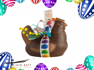 Poule de Pâques Garnie