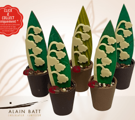 Pot de muguet praliné