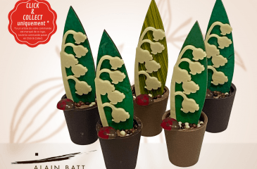 Pot de muguet praliné