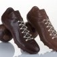 Chaussure et ballon de foot en chocolat - ref_413 - La panoplie avec chaussure au chocolat au lait de 205 grammes