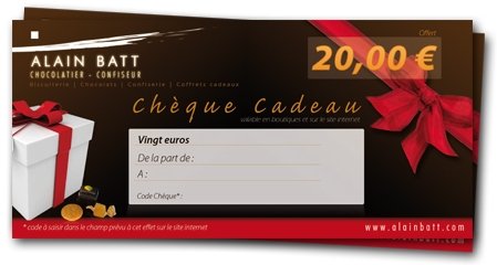 Carte cadeau .fr - €20 - Dans un coffret : .fr: Chèque