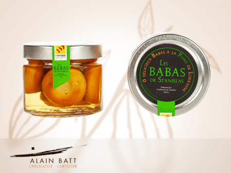 Babas de Stanislas ® Poire de Lorraine - ref_345 - Verrine de 290 grammes
