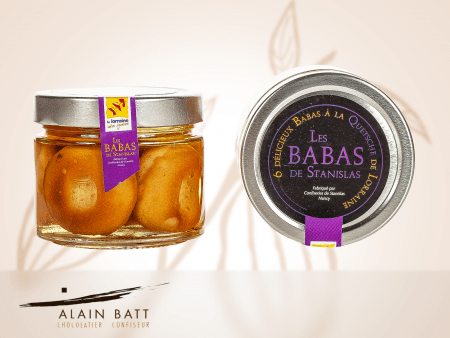 Babas de Stanislas ® Quetsche de Lorraine - ref_346 - Verrine de 290 grammes