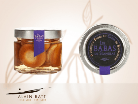 Babas de Stanislas ® Cassis - ref_347 - Verrine de 290 grammes