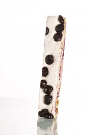 NOUGAT CERISES NOIRES barre 100G - ref_492 - barre de nougat 100g