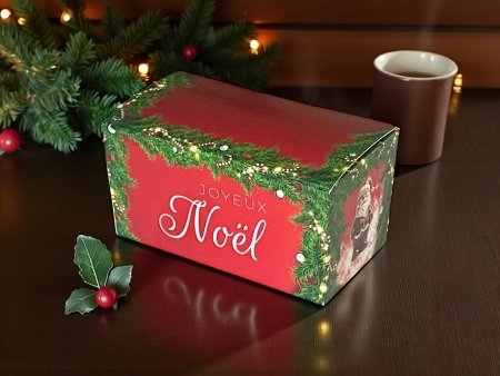 Ballotin Joyeux Noël - ref JN250 - Ballotin de 250g