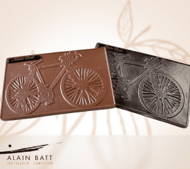 Vélo en chocolat