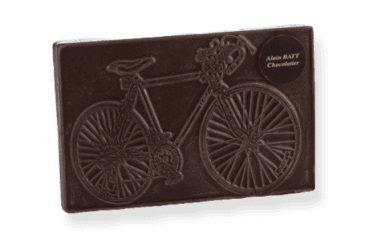 Vélo en chocolat