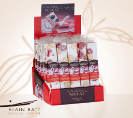 NOUGAT FRUITS CONFITS barre 100G