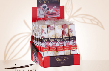 NOUGAT FRUITS CONFITS barre 100G
