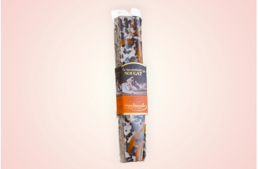 NOUGAT CHOCOLAT ORANGETTES barre 100G