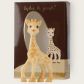 Sophie la girafe ® en chocolat - ref_1307B - En chocolat blanc