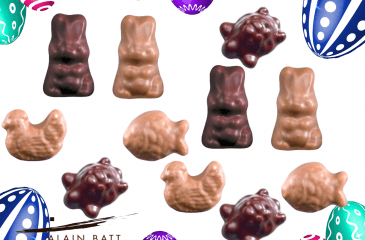 Guimauve de Pâques chocolatée