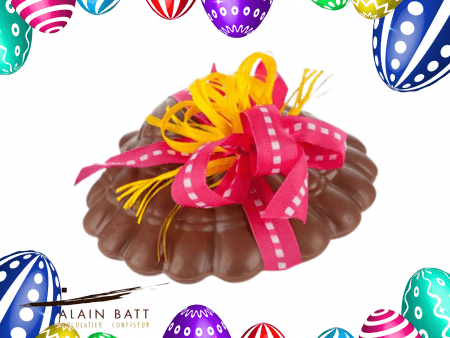 Coquille Saint-Jacques garnie - ref_1344L - Coquille Saint-Jacques chocolat lait garnie