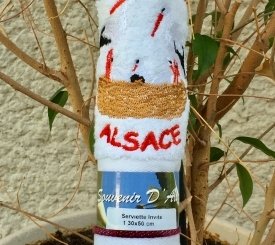 Serviette invité Alsace