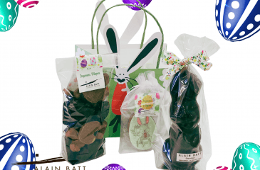 Sac de chocolats de Pâques