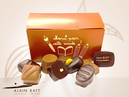 Ballotin Merci pour cette année - ref_478 - Ballotin de 250g de 250 grammes