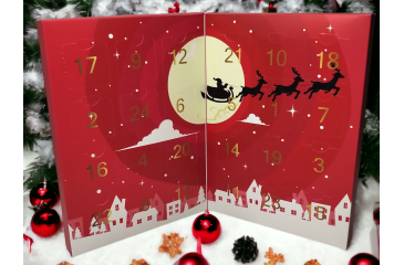 Calendrier de l'avent garni de Nougats