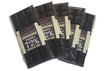 Tablette Araguani 72% - Pur Vénézuela