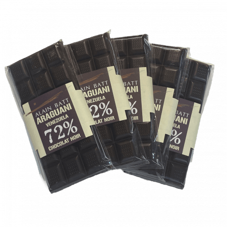 Tablette Araguani 72% - Pur Vénézuela - ref_371 - La tablette de 100 grammes