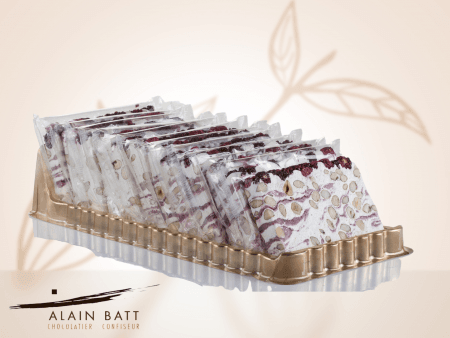 NOUGAT FRUITS ROUGES part 150g - ref_1442 - part de 150g