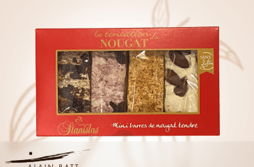Etui de nougats assortis
