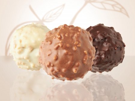 Boulet praliné - ref_1465 - Bouchée pralinée chocolat noir