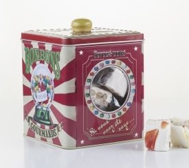 BOITE GARNIE DE 400G DE MINI CUBES ASSORTIS