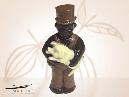 Ramoneur en chocolat - ref_1553L - Sujet chocolat au lait