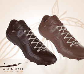 Chaussure de foot  en chocolat