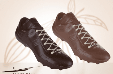 Chaussure de foot  en chocolat