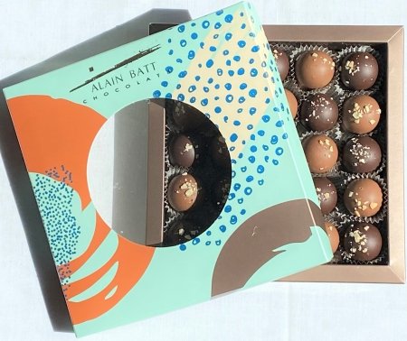 Coffret Corail - ref_1621 - Coffret 360g Chocolat noir et lait