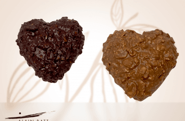 Coeur amandes soufflées Garni