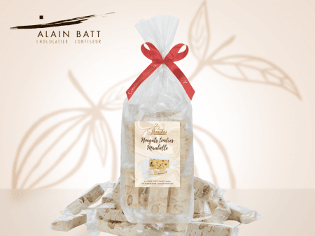 MINI NOUGATS Mirabelle sachet de 200g - ref_1671 - Sachet de 200g de mini nougat
