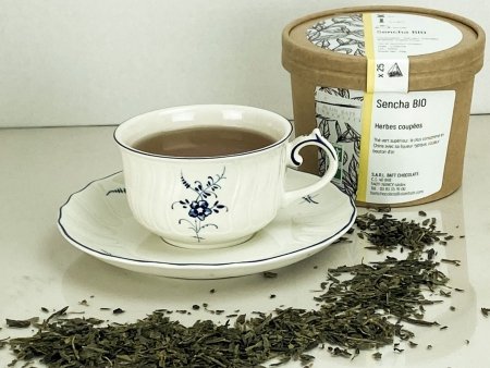 Thé vert Sencha Bio - ref-1742 - Pot de 25 infusettes