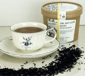 Thé noir Earl Grey Supérieur Fleurs Bleues