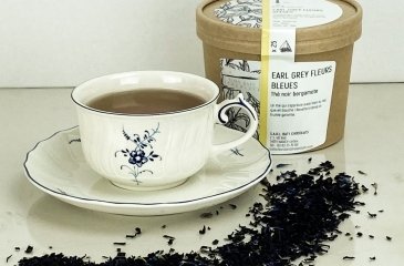 Thé noir Earl Grey Supérieur Fleurs Bleues