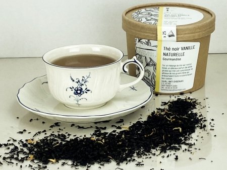 Thé noir Vanille Naturelle - ref-1747 - Pot de 25 infusettes