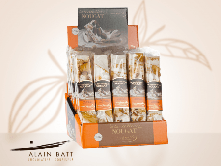 NOUGAT POMME TATIN barre 100G - ref-1755 - barre de nougat 100g