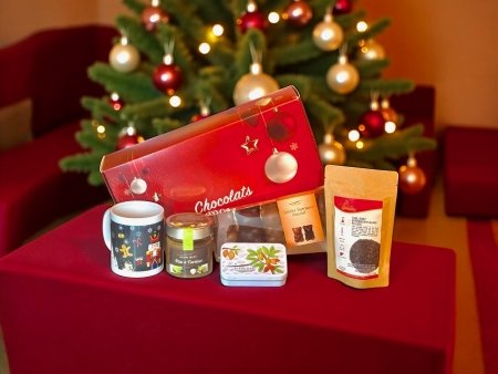 Coffret Tea Time au coin du feu - ref-1817 - Coffret garni