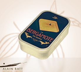 Boîte métal Collector 30 ans label IGP Bergamote de Nancy 50g