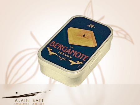 Boîte métal Collector 30 ans label IGP Bergamote de Nancy 50g - ref-1825 - Boîte Fer 50g