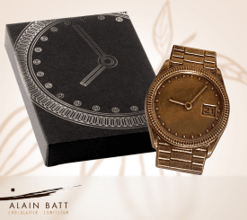 Montre en chocolat